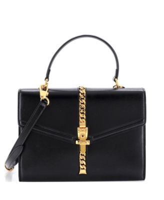 Small Sylvie 1969 Top Handle Bag Leather