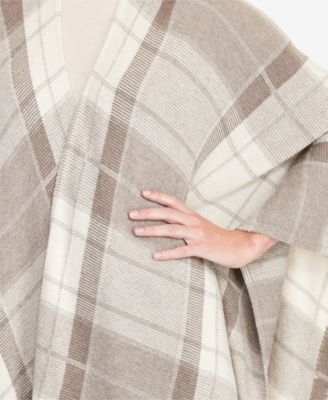 Lauren Ralph Lauren Plaid Poncho