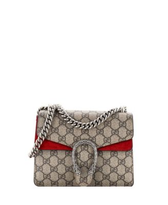Mini Dionysus Bag GG Coated Canvas