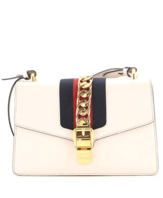 Sylvie Small Leather Shoulder Bag