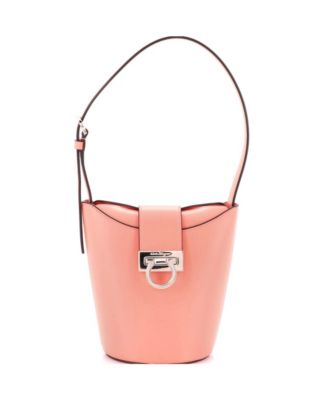 Small Trifolio Shoulder Bag Leather