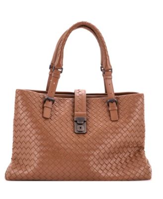 Medium Roma Bag Intrecciato Nappa