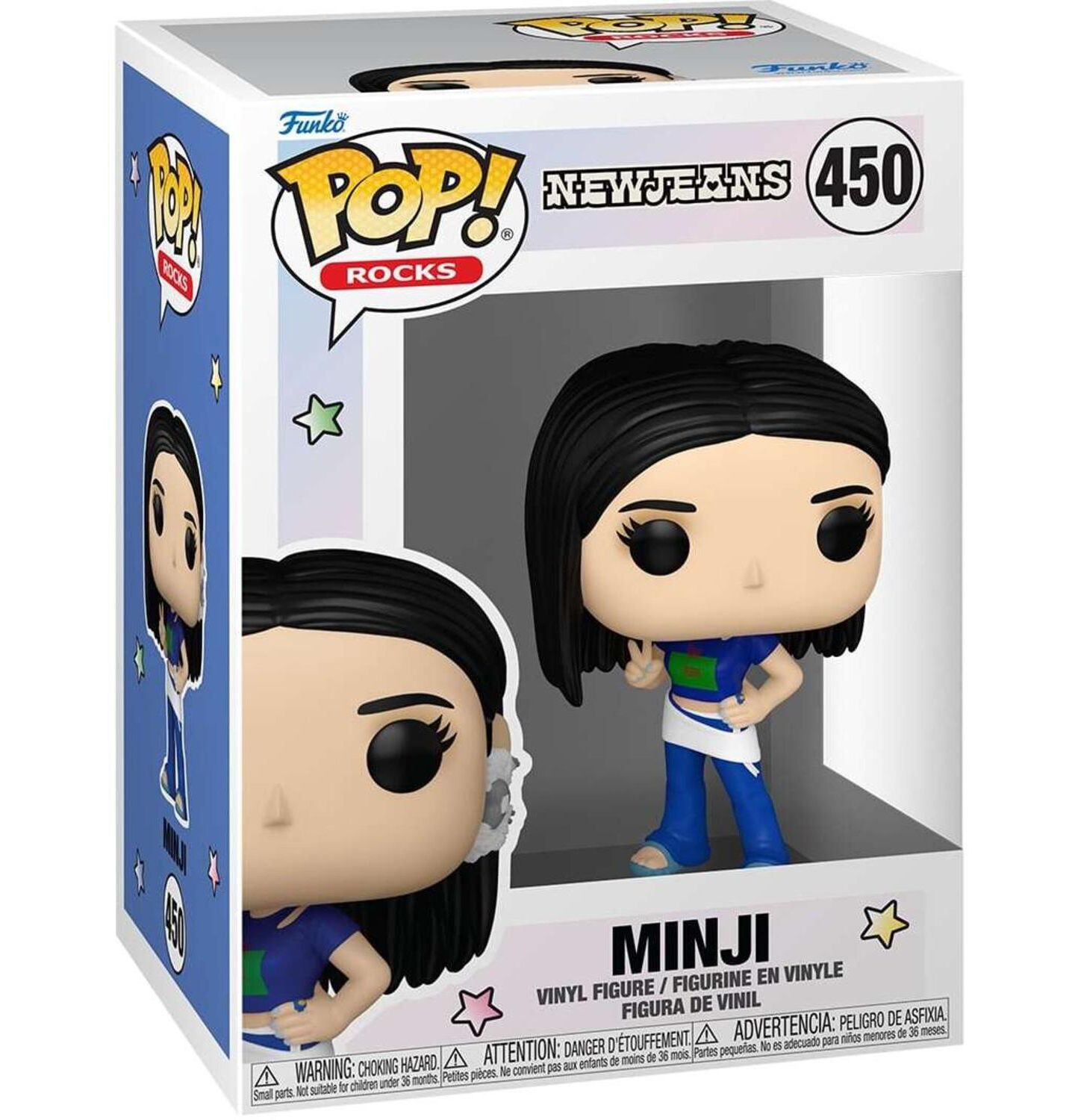 Детские фигурки Funko POP! Rocks New Jeans Minji 3.6" Vinyl, от 3 лет — фото 2