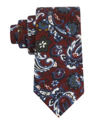 Men's Paisley Wool Tie