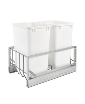Double Pullout 35 qt. Kitchen Trash Can with Soft-Close, 5349-18DM-2