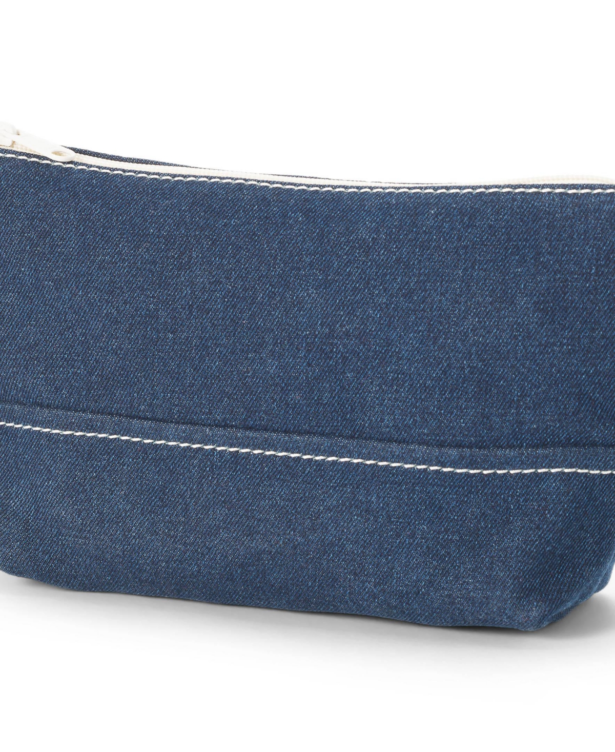 Lands' End Zip Denim Pouch