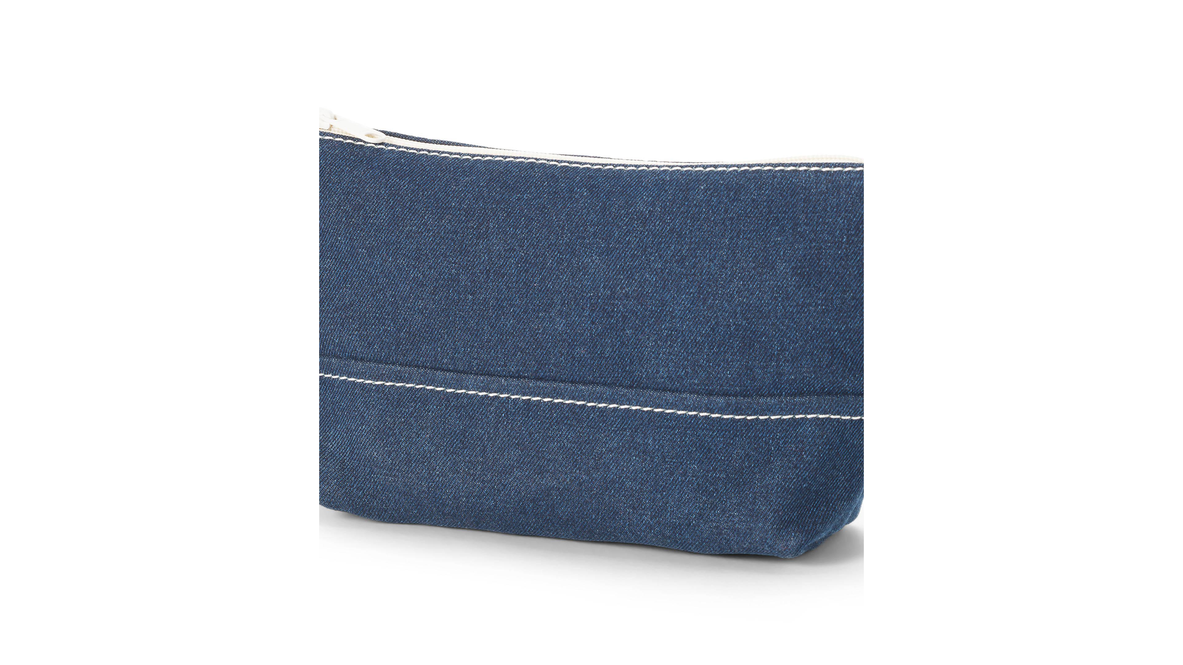 Lands' End Zip Denim Pouch
