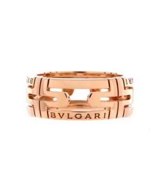 Parentesi Band Ring in 18K Rose Gold