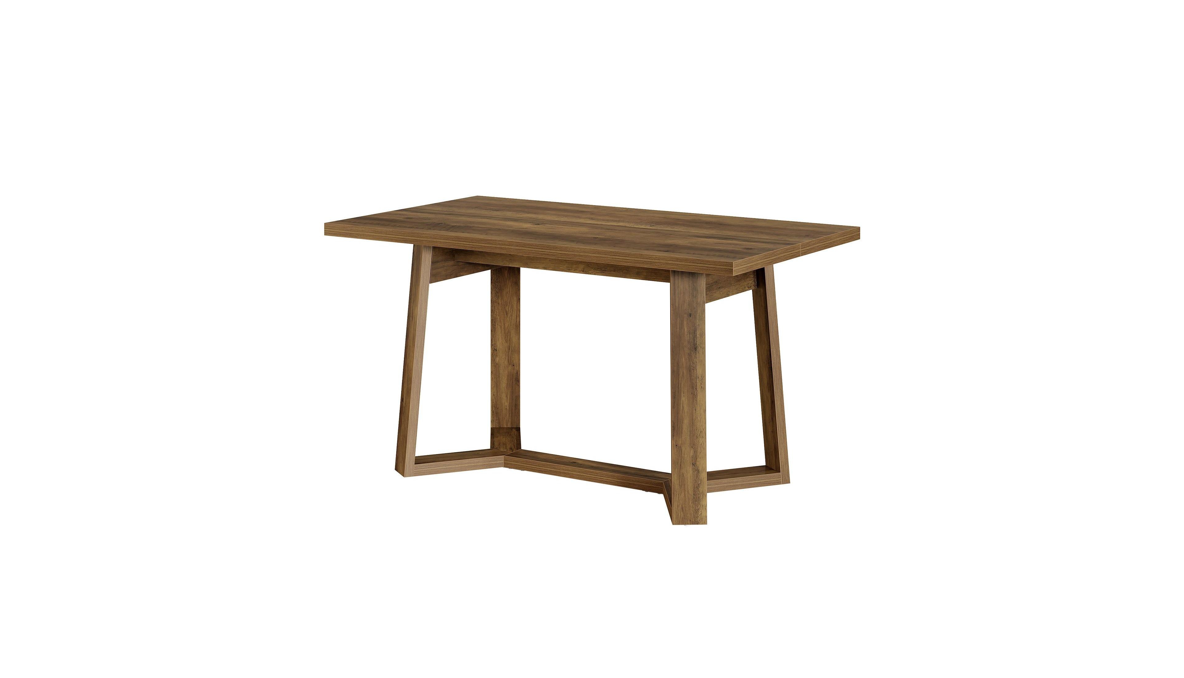 Slickblue Kitchen Dining Table for 4 Persons with Rectangular Design and Sturdy Base