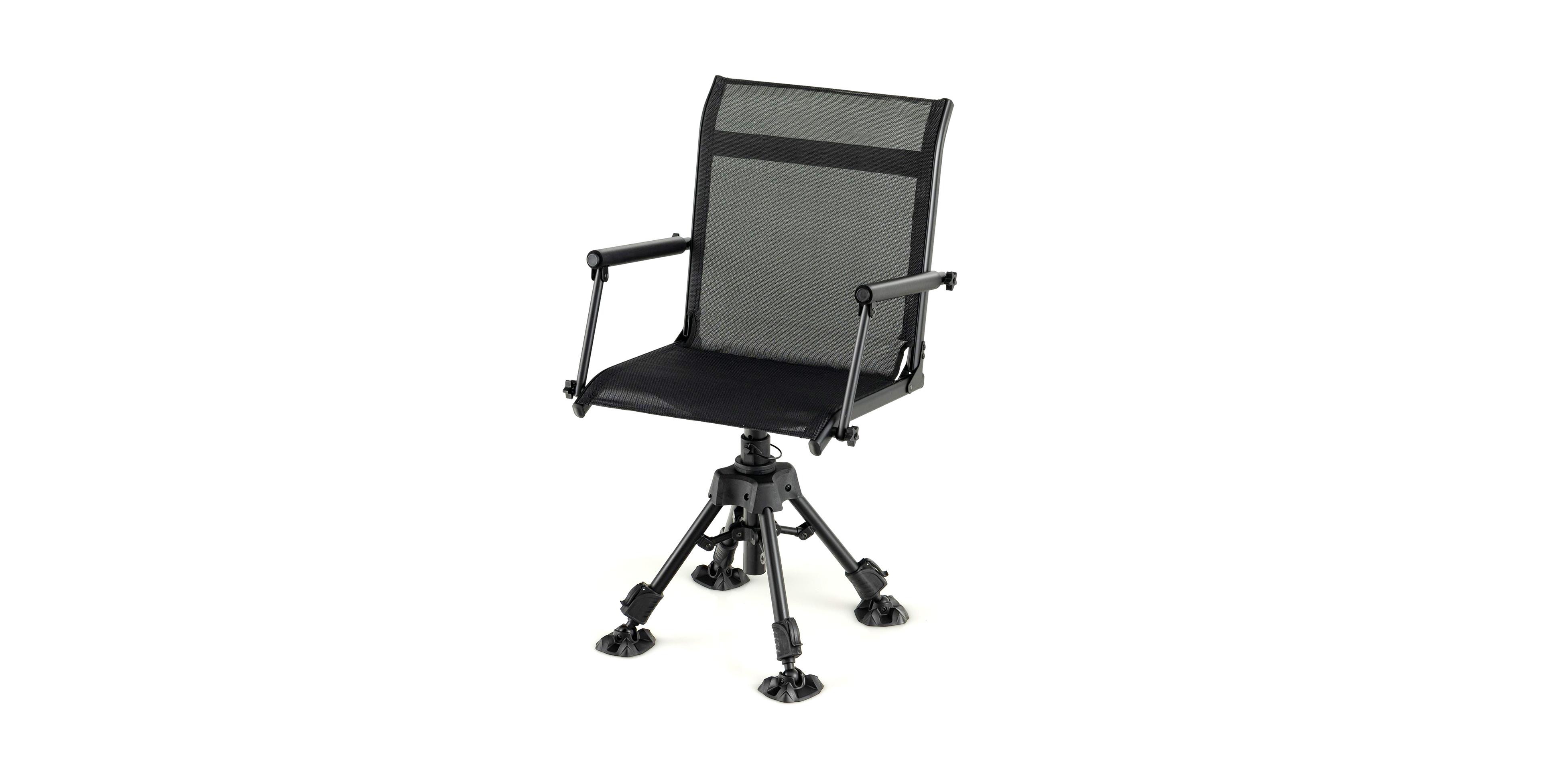 Mecale Swivel Hunting Chair with 17-25.5 in Seat for Adults