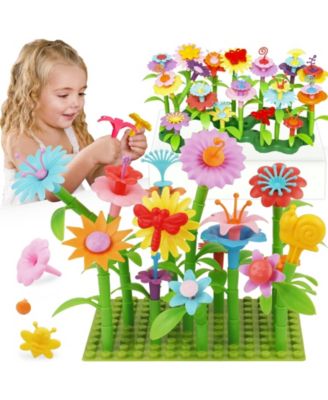 Flower Garden Educational Building Set, Ages 3-7