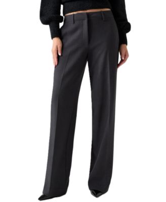 Women's Joandra Wide-Leg Relaxed Dress Pants