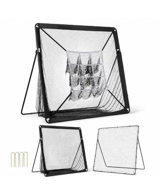 7x7 Multi Sport Training Station Rebounder Target Net
