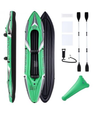 Inflatable Kayak 2 Person, Heavy Duty Tandem Touring Kayak