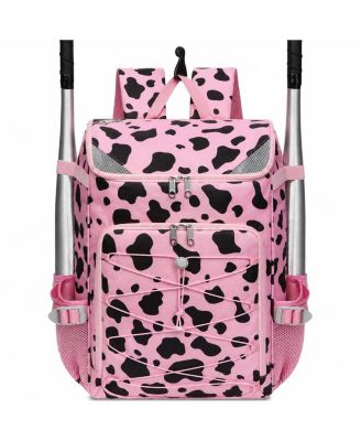 Baseball Softball Equipment Bag Spacious Storage With Shoe Pocket Padded Straps