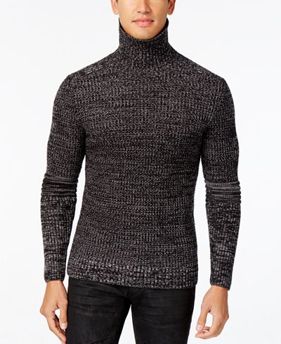 INC International Concepts Men's Roll-Neck Textured Sweater, Only at Macy's