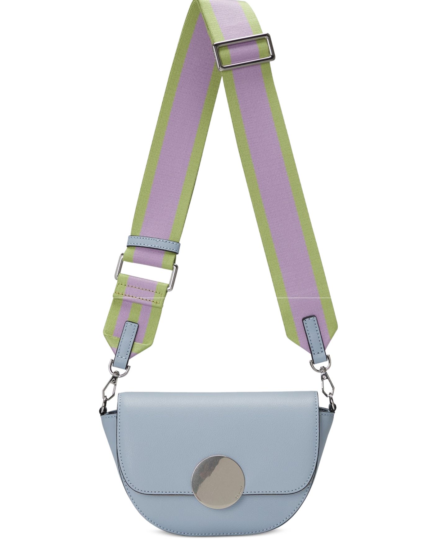 Женская сумка orYANY Lottie Saddle Crossbody, цвет: Космический синий — фото 4