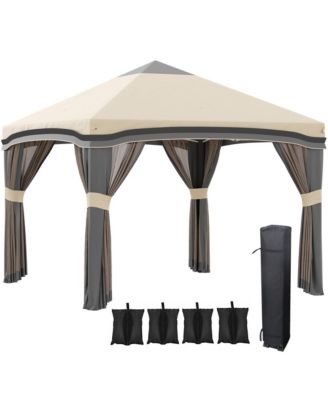 Outdoor Canopy Shelter, Folding Design, Carry Bag, Pop-Up Setup for Camping, Travel and Outdoor Activities