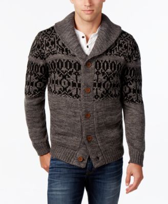 fair isle cardigan