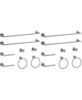 Bathroom Hardware Set Towel Bar Accessory 8 Pieces Pack 2