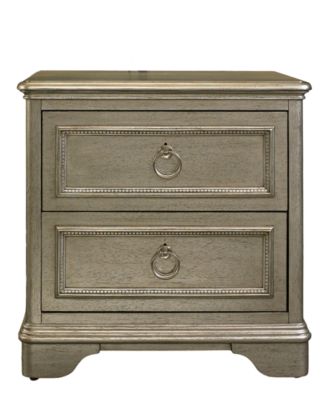 Margaux 2-Drawer Wood Nightstand