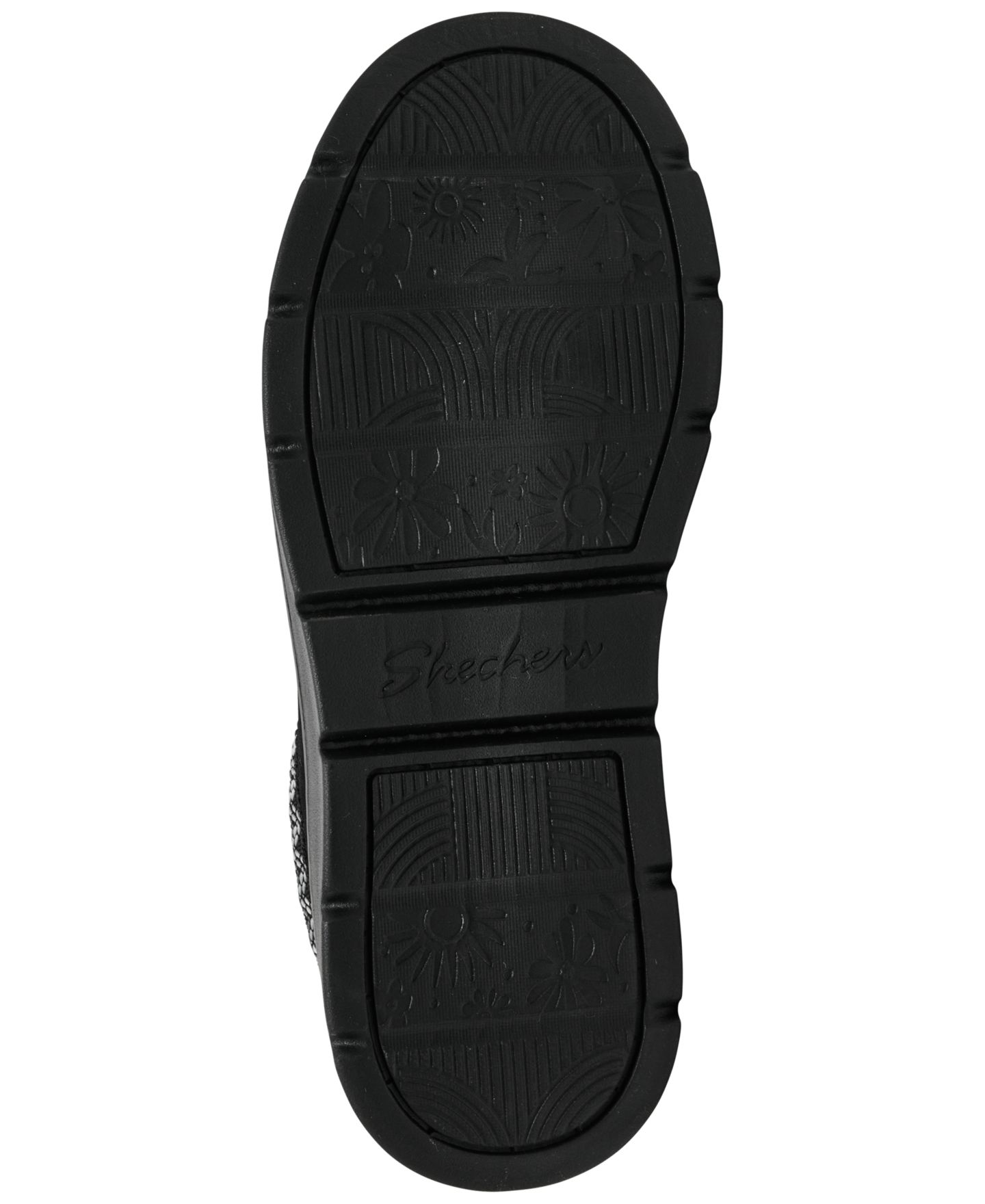 Женские тапочки-сабо Skechers Cozy Cascade с открытой пяткой и пеной с эффектом памяти, цвет: Чёрный — фото 6