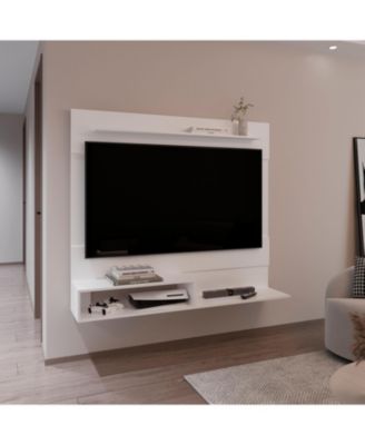  Floating Entertainment Center with 43.3"W x 11.8"H TV Space and Shelves