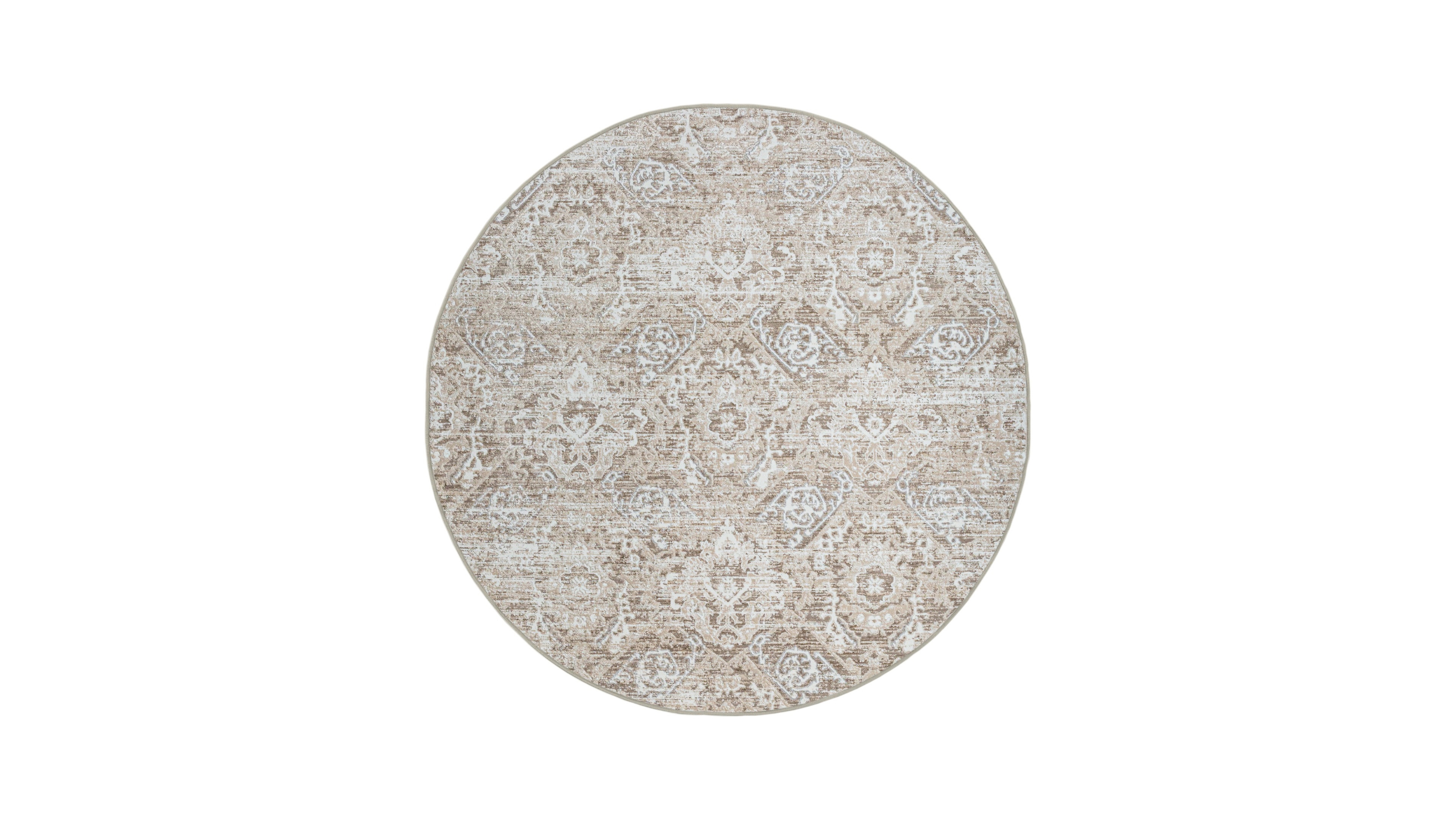 Closeout! Km Home Teola 1244 7'10" x Round Area Rug