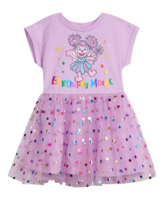 Toddler Girls' 2T-5T Short-Sleeve Fit & Flare Tutu Dress