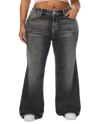 Women's Bobbi Baggy Mid Rise Denim Jeans
