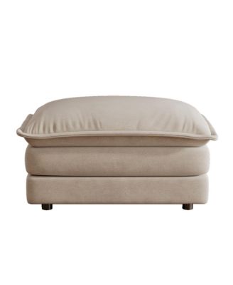 Sectional Sofa Ottoman with Upholstered Seating