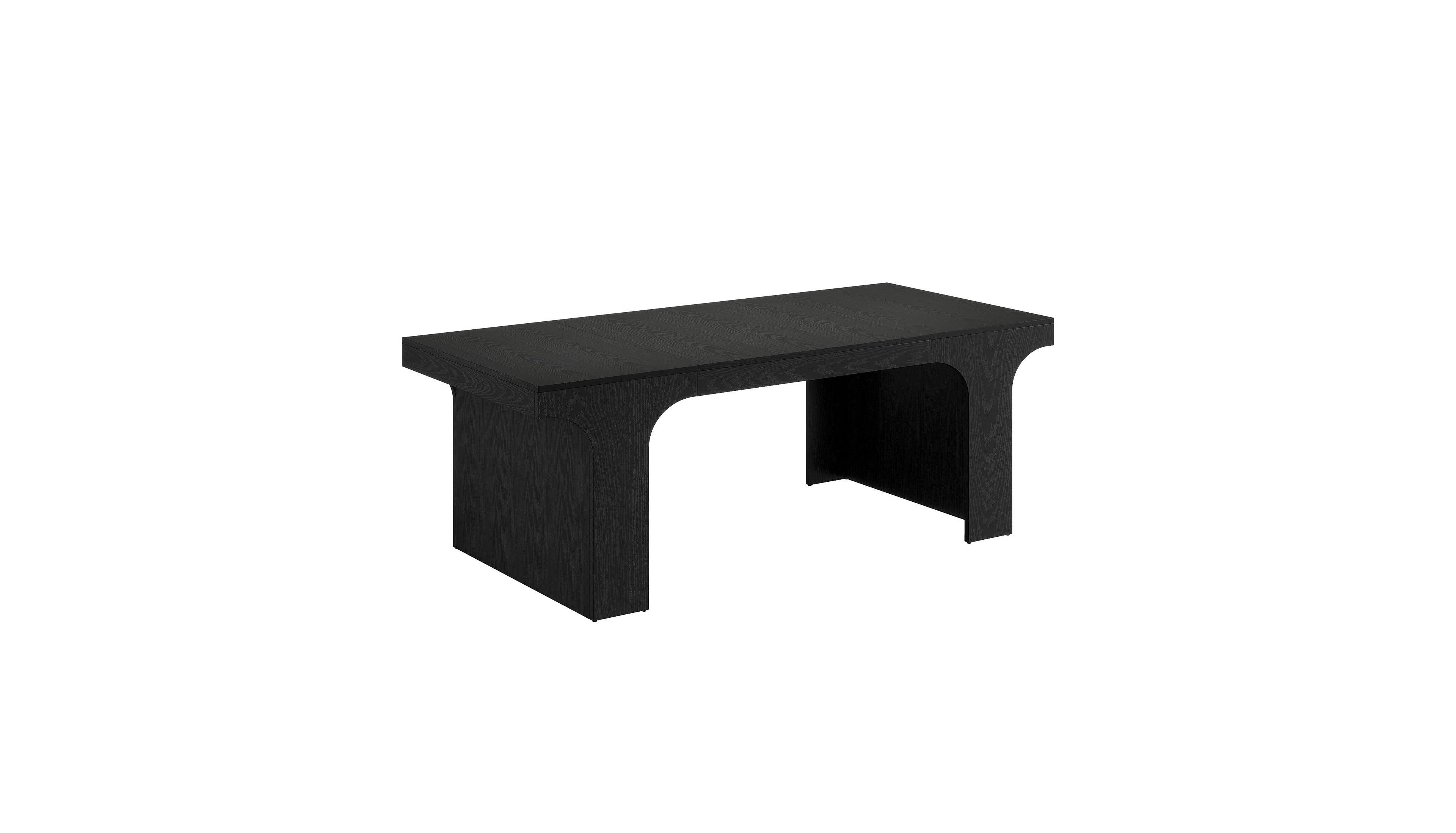 Slickblue Farmhouse Kitchen Dining Table with Rectangular Top for 6 to 8 Persons