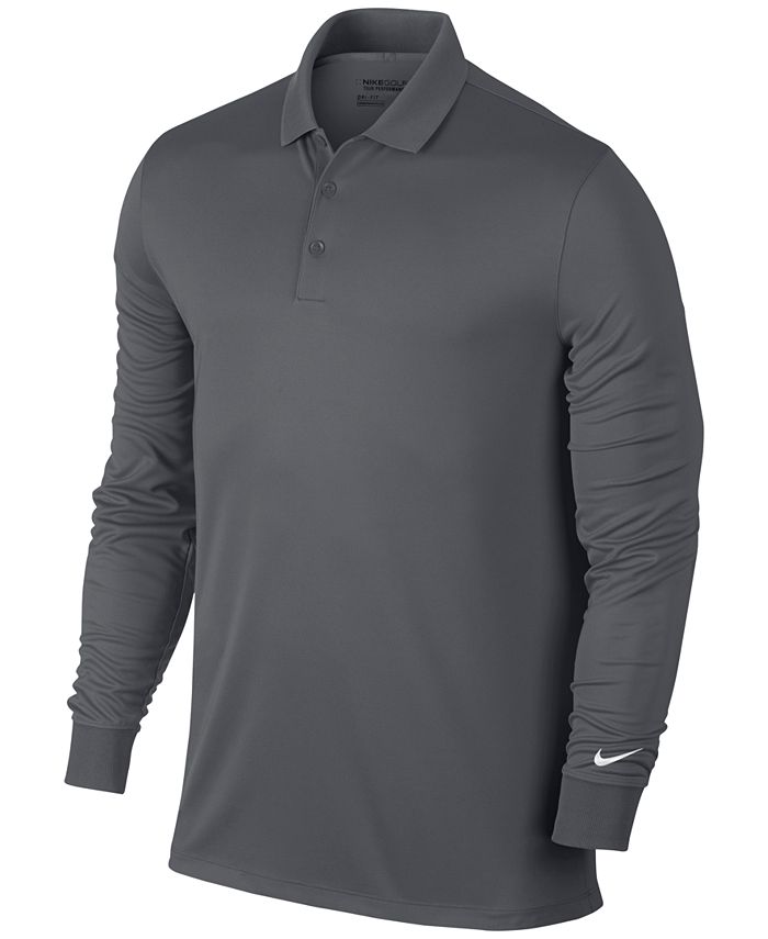 Ældre Bulk Isolere Nike Men's Victory Dri-FIT Long-Sleeve Golf Polo - Macy's