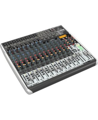 Xenyx QX2222USB Premium 22-Input 2/2-Bus Mixer with Xenyx Mic Preamps and Compressors, KLARK TEKNIK Multi-FX Processor, Wireless Option