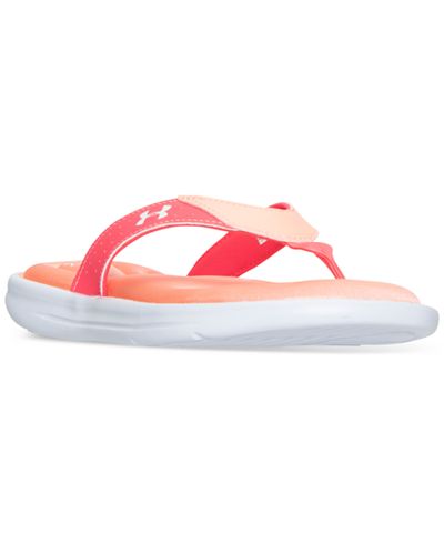 Under Armour Women's Marbella V Thong Sandals from Finish Line