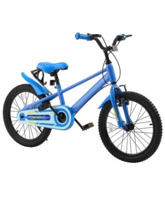 18 Inch BMX-Style High-Carbon Steel Frame Bike with Cup Holder, Ages 5-8