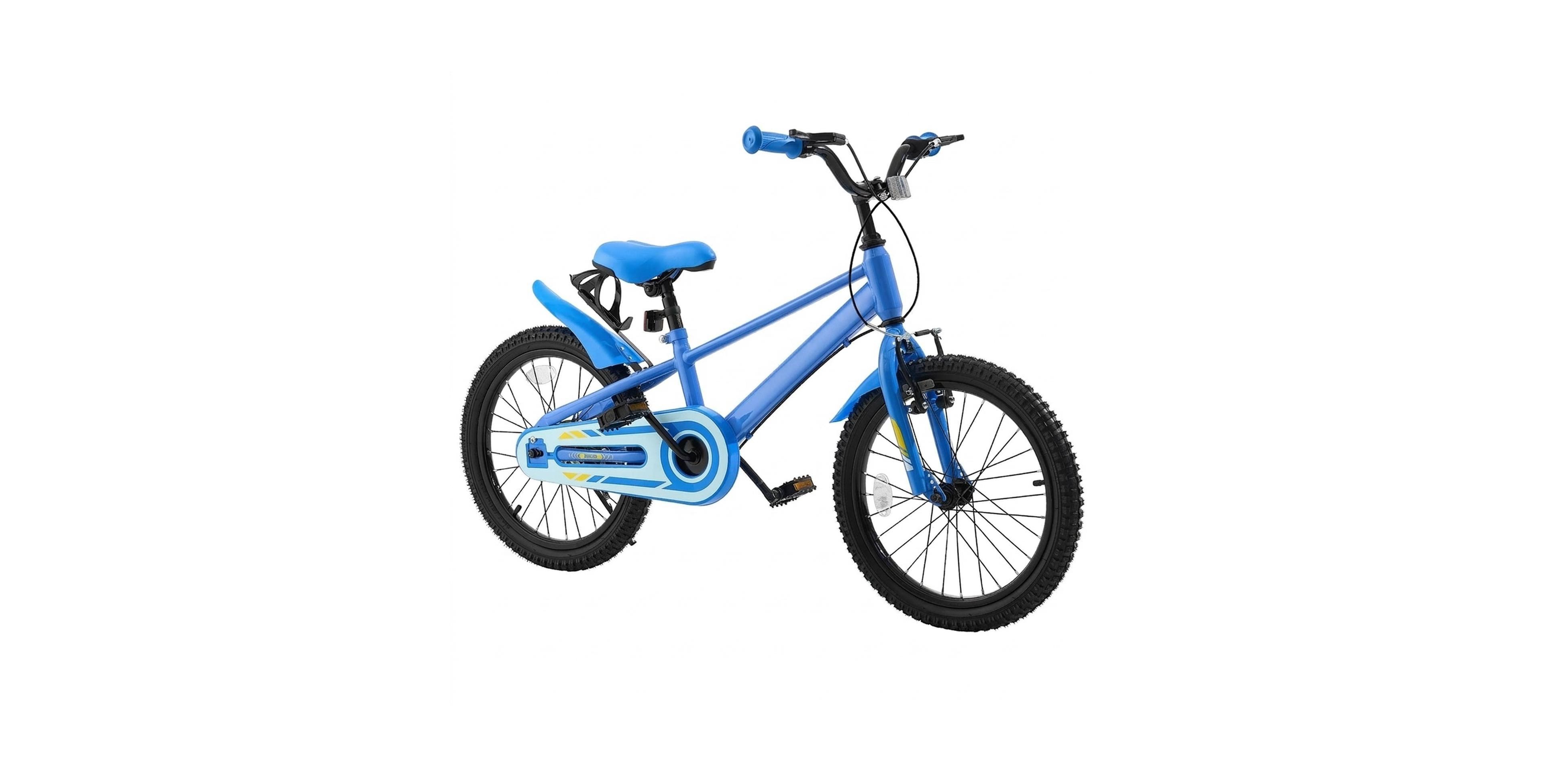 Hongge 18 Inch Bmx-Style High-Carbon Steel Frame Bike with Cup Holder, Ages 5-8