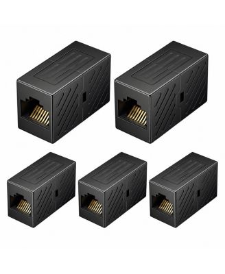 Cat6 10Gbps UL Listed Female-to-Female Ethernet Coupler for Cat5e/Cat6/Cat6A Cables