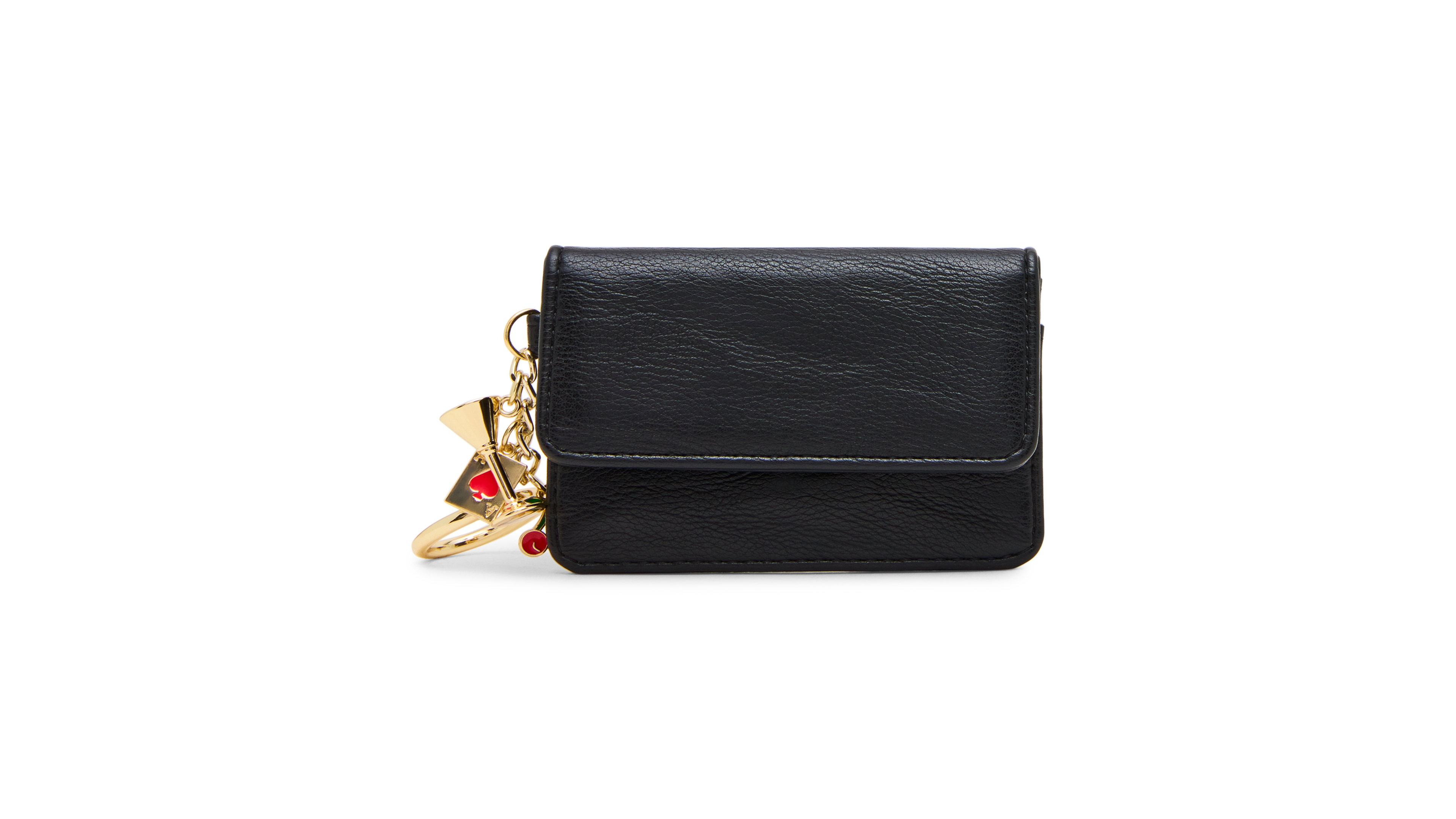 Madden Girl Faux Leather Snap-Closure Card Case Wallet
