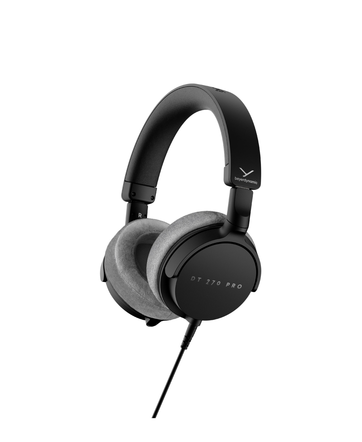 beyerdynamic Dt 270 Pro Closed-Back Studio Headphones, Wired Over-Ear for Recording, Monitoring and Podcasting - Black.