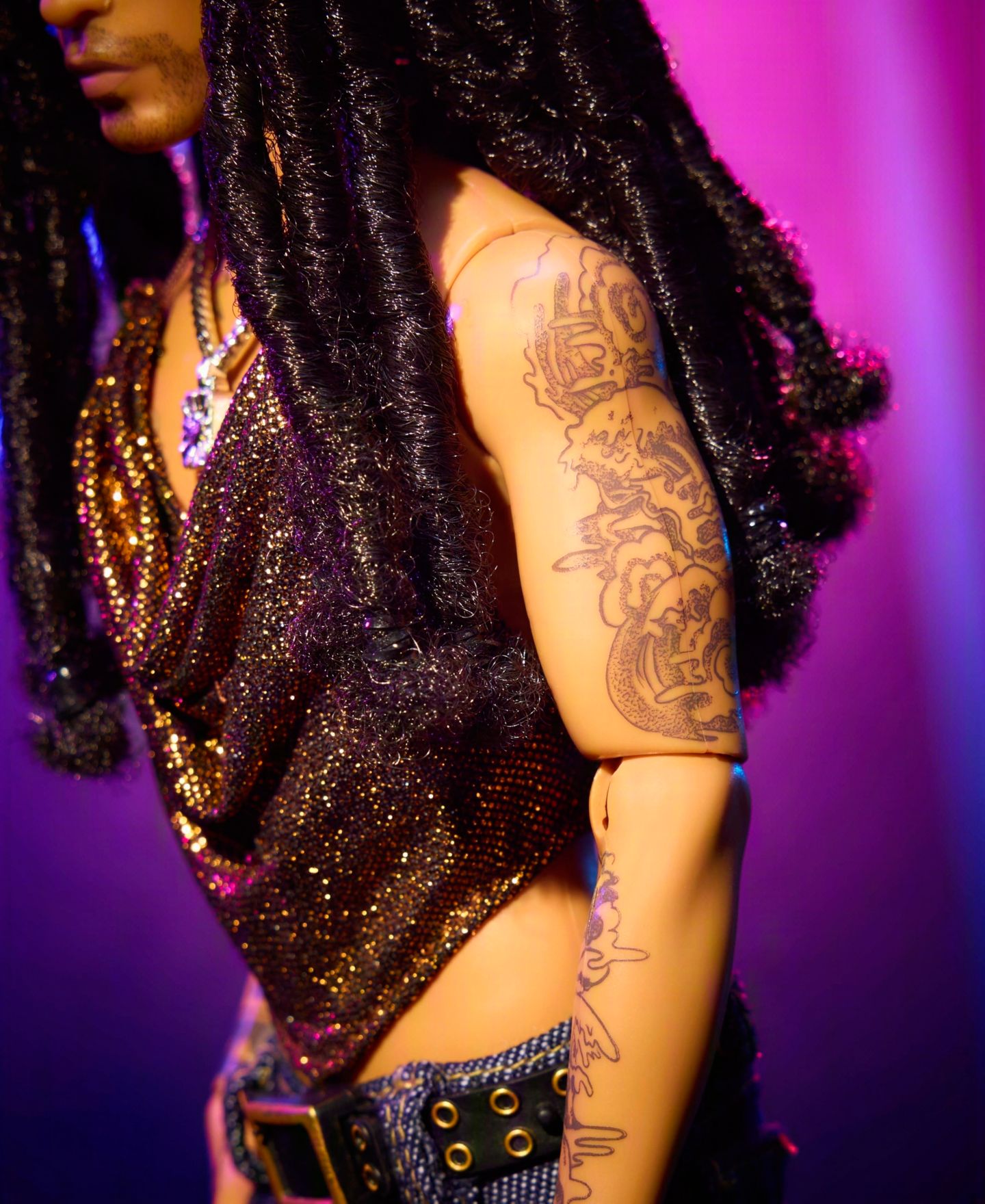 Коллекционная кукла Barbie Kenbassadors Lenny Kravitz, 13 дюймов, от 6 лет — фото 5