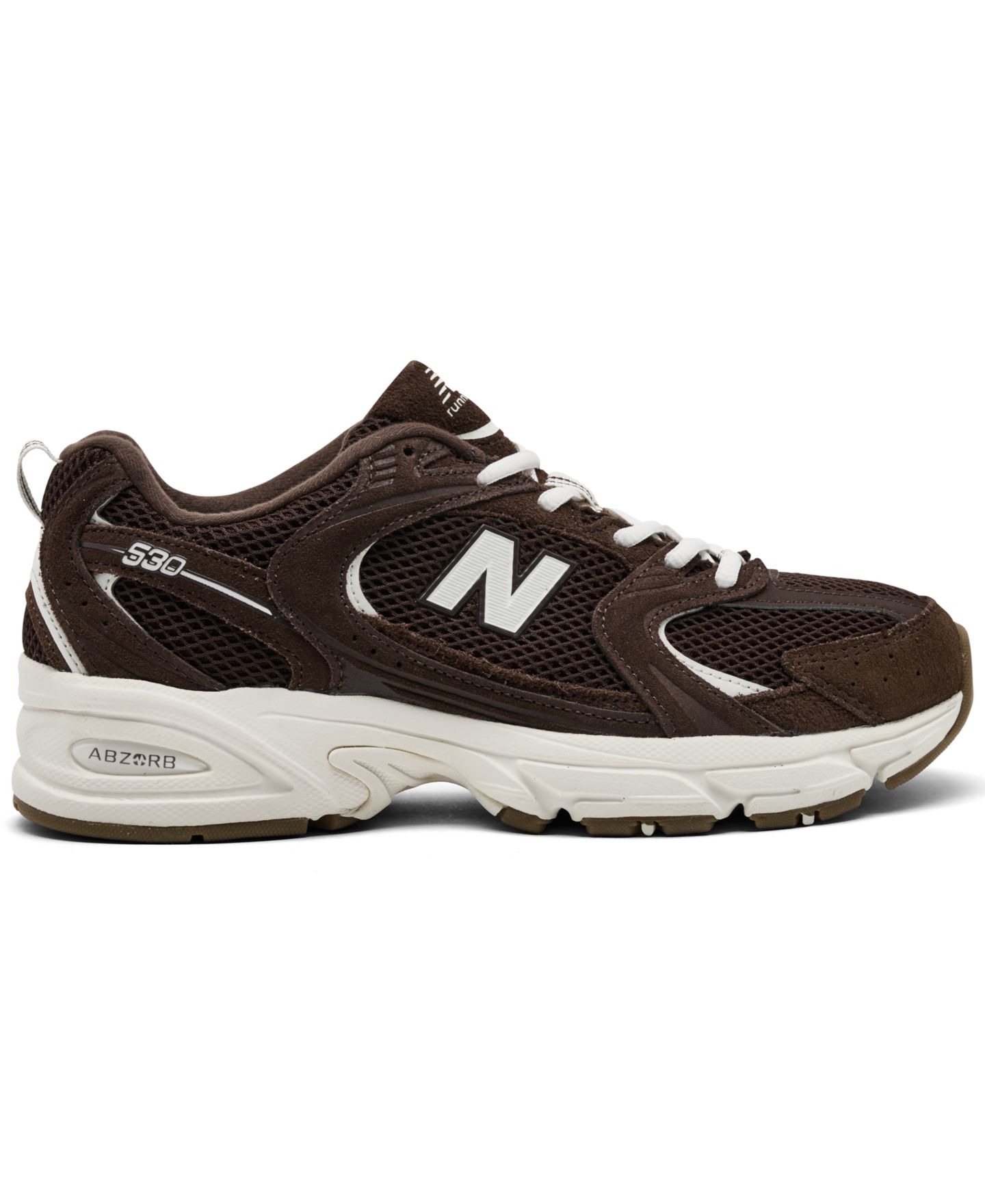 Женские кроссовки New Balance 530, Finish Line, цвет: Коричневый — фото 2