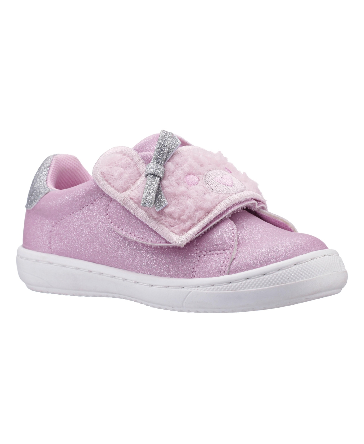Nina Toddler Girls' Babbsy Bear-Face Velcro Sneakers