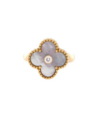 Pre-Owned Van Cleef and Arpels Vintage Alhambra Ring