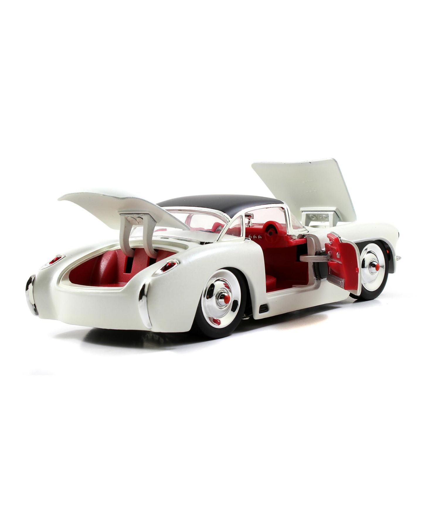 Детская игрушка Jada 1:24 Scale Bigtime Muscle 1957 Chevrolet Corvette Officially Licensed Diecast Model Car — фото 6