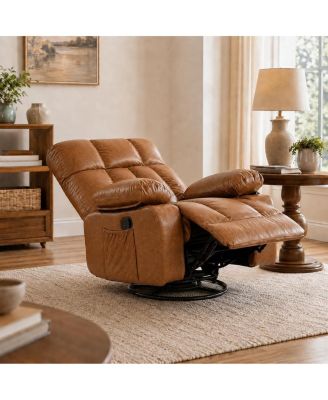 Swivel Rocker Lift Massage Heat USB Port Recliner Chair
