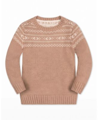 Toddler Boys' 2T-5 Fair Isle Crewneck Sweater