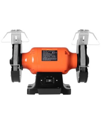8 in Bench Grinder with 750W Motor and Cast Iron Base