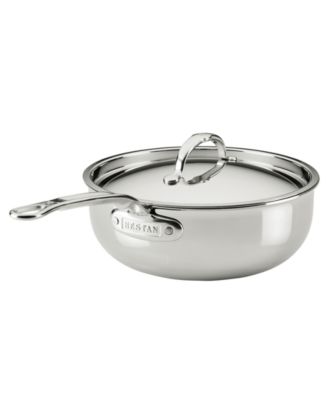ProBond&reg; Luxe 3.5-Quart Professional Clad Stainless Steel Essential Pan with Lid