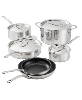 ProBond Luxe Stainless Steel 10-Piece Cookware Set 